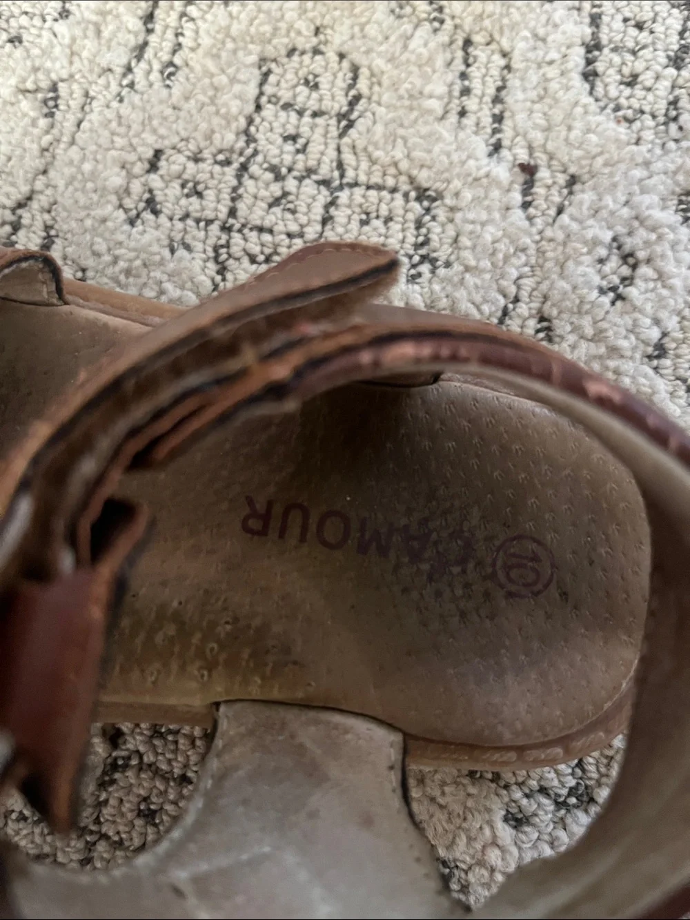 Toddler Brown Leather Fisherman Sandals - Secure Strap Comfort